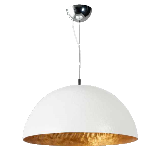 Centimeter Barcelona Verslaving Mezzo tondo wit goud 50cm hanglamp -