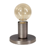 Base zilver tafellamp