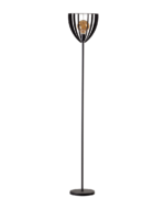 dean vloerlamp zwart