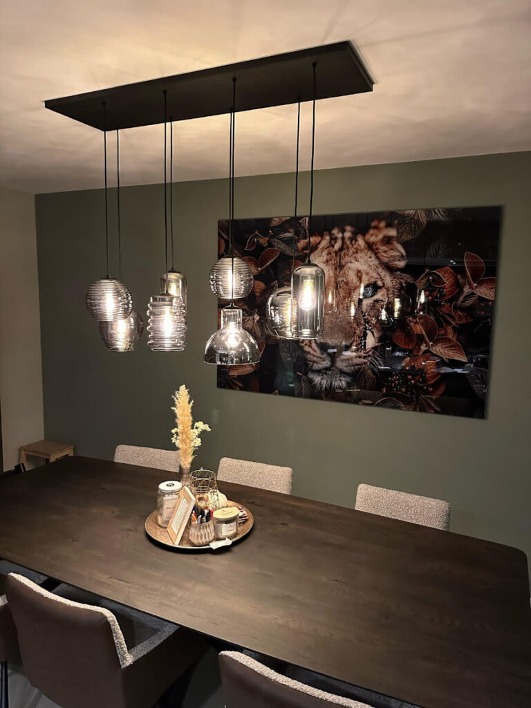 Fantasy 8 lichts smoke glas sfeerfoto