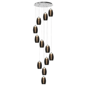 Nebula 12 lichts smoke hanglamp