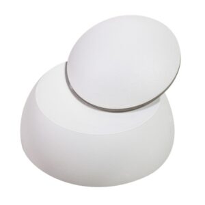 Bug wit wandlamp