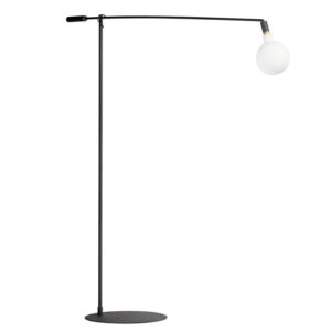 Mike 200cm zwart vloerlamp