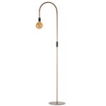 Pike messing vloerlamp 180 cm