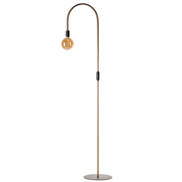 Pike messing vloerlamp 180 cm