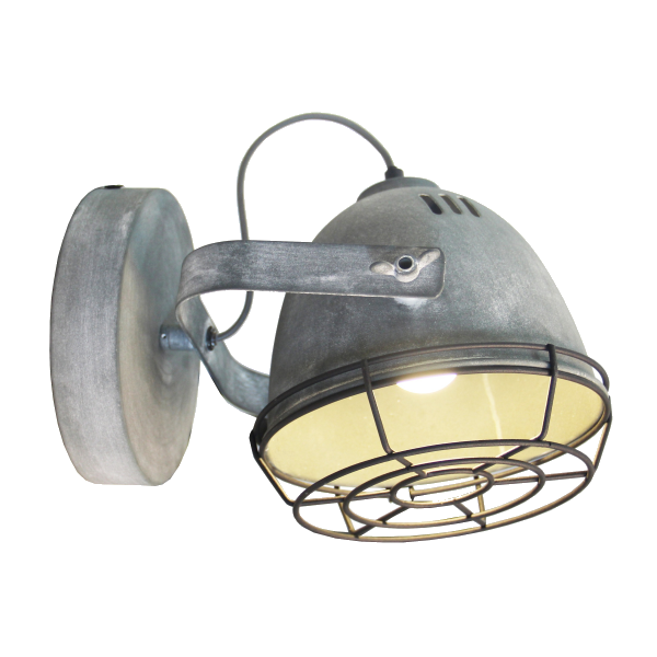 Industria korf plafond/wandlamp