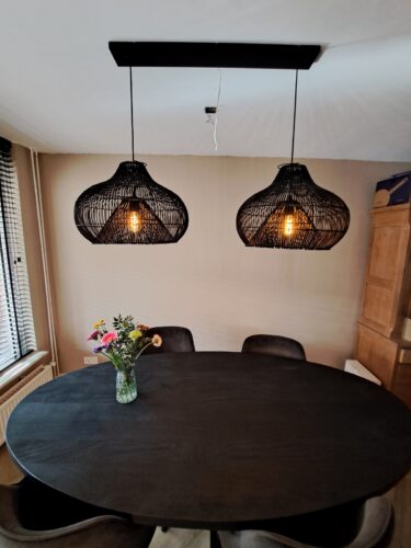 Twisk 50cm zwart hanglamp photo review