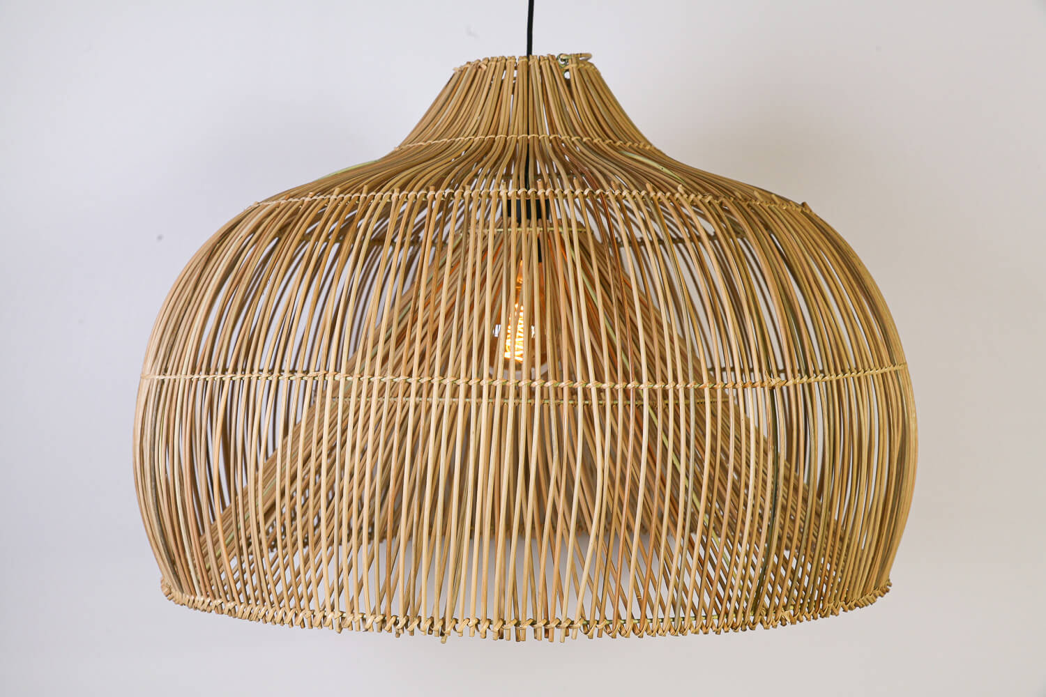 Democratie tevredenheid vieren Twisk 50cm naturel hanglamp | Rotan hanglamp | Sfeerlampen