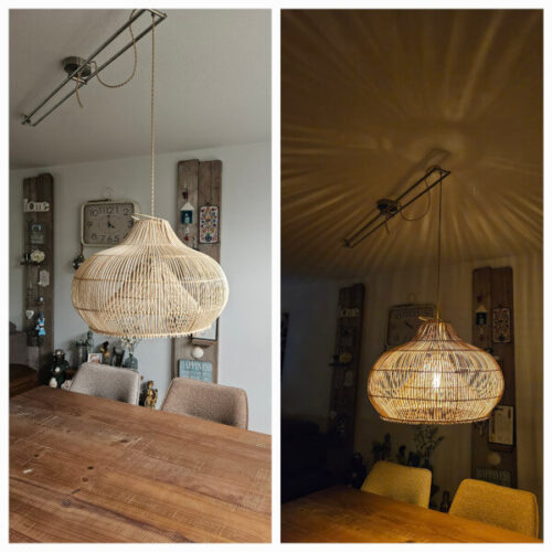 Twisk 50cm naturel hanglamp photo review