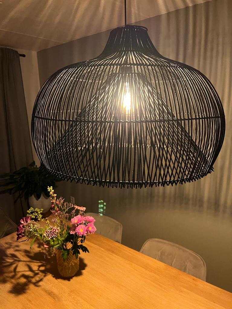 Hanglamp Twisk zwart sfeerlampen