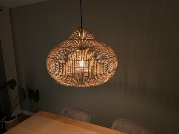 Twisk hanglamp rotan