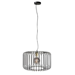 Lucca zwart goud 50cm hanglamp