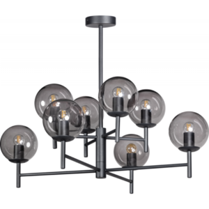 Hanglamp Davina smoke 85cm
