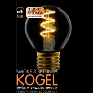 Kogel smoke spiraal 5W scene switch