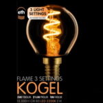 Kogel flame spiraal 5W scene switch