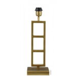 Tafellamp Fano brons 38cm