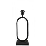 Tafellamp Rico zwart 38cm