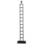 Vloerlamp Fano zwart 145cm
