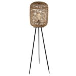 Vloerlamp diagonal naturel