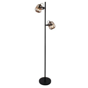 Vloerlamp trapezoid naturel
