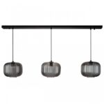Hanglamp Rosewood smoke 3 lichts