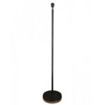 Vloerlamp Gilda zwart 132cm