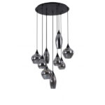 Hanglamp Cambio zwart 9 lichts