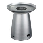Tafellamp Soof zilver led+usb