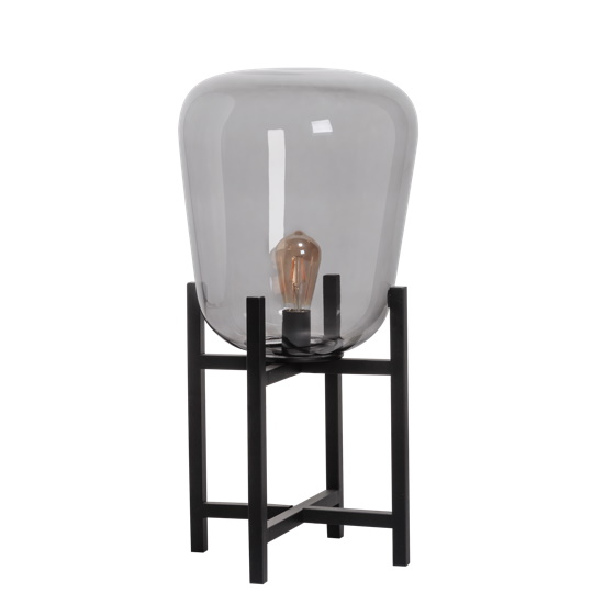 Tafellamp Benn smoke 38cm