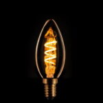 Kaars helder spiraal 5W scene switch