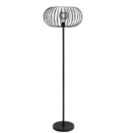 Vloerlamp Bolato zwart 166cm