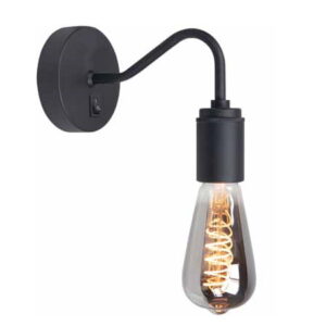 Wandlamp Colla zwart