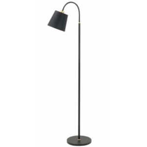 Vloerlamp Texas zwart-koper 1 lichts