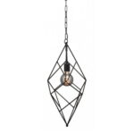 Hanglamp Bologna zwart 29cm