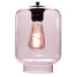 Glas roze Ø 16cm