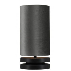 Tafellamp Livio zwart antraciet 21cm