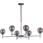 Hanglamp Davina smoke 115cm