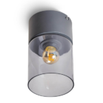 Plafondlamp Sledge smoke