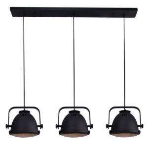 Hanglamp Nero zwart 3 lichts