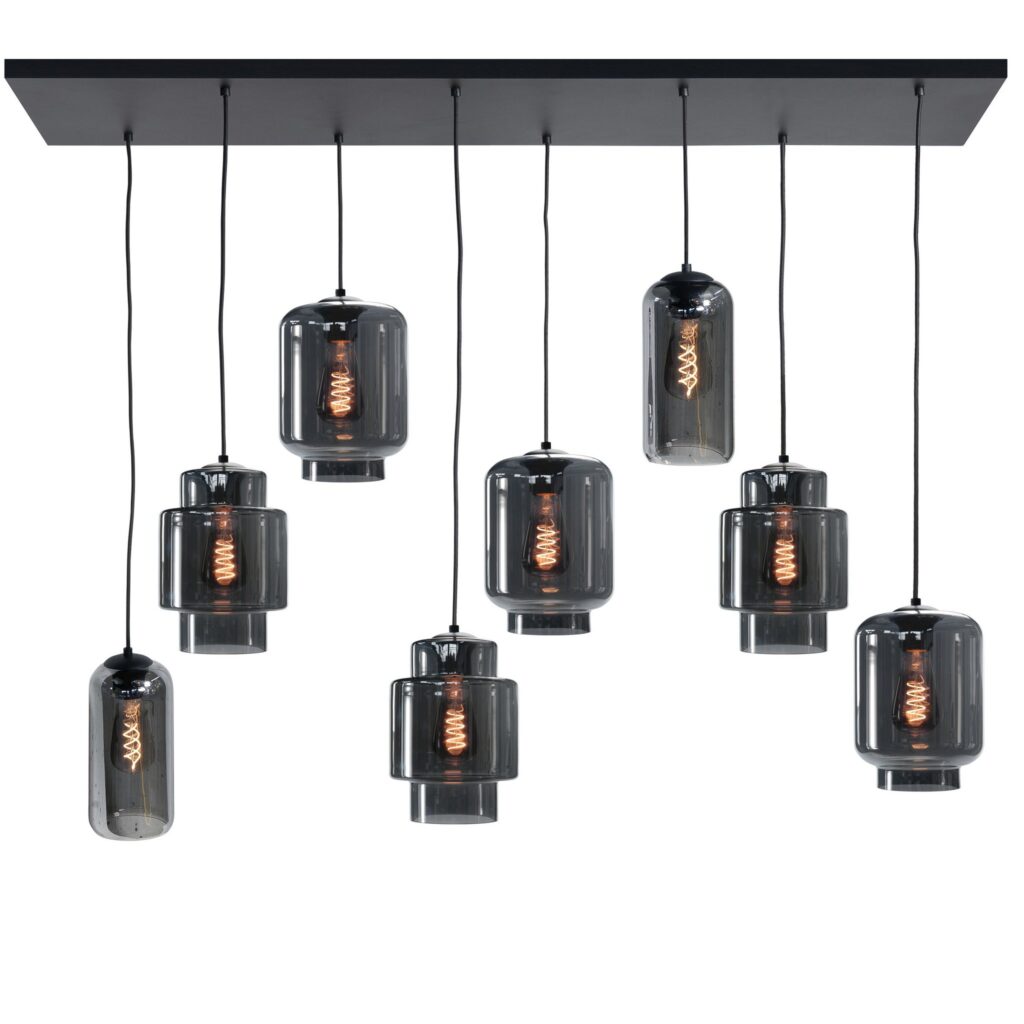 Hanglamp Fantasy smoke 8 lichts