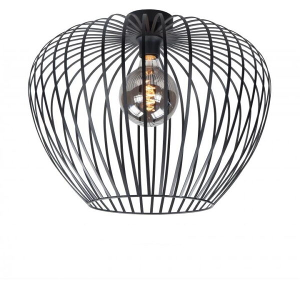 Plafondlamp Mela zwart 40cm
