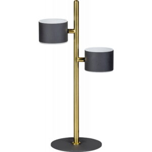 Tafellamp Prince zwart goud 52 cm