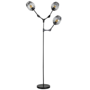 Vloerlamp Lime smoke 3 lichts 165cm