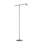 Vloerlamp Mike zwart 170cm