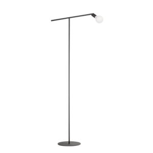 Vloerlamp Mike zwart 170cm