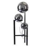 Vloerlamp Orb smoke 140cm