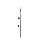 Wandlamp Mike zwart 104 cm