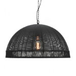Hanglamp Daisy zwart 50cm