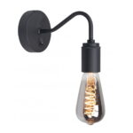 Collo zwart wandlamp 1 lichts
