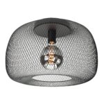 Honey zwart plafondlamp 48cm